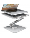 AXAGON Desk Mount | STND-LR stand with 360° rotation for laptops and tablets | Adjustable Height, Angle | 10-17.3 " | Aluminum