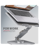 AXAGON Desk Mount | STND-LR stand with 360° rotation for laptops and tablets | Adjustable Height, Angle | 10-17.3 " | Aluminum
