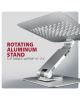 AXAGON Desk Mount | STND-LR stand with 360° rotation for laptops and tablets | Adjustable Height, Angle | 10-17.3 " | Aluminum