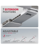 AXAGON Desk Mount | STND-LR stand with 360° rotation for laptops and tablets | Adjustable Height, Angle | 10-17.3 " | Aluminum