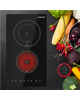 CATA Hob | TD 3002 BK | Vitroceramic | Number of burners/cooking zones 2 | Touch | Timer | Black