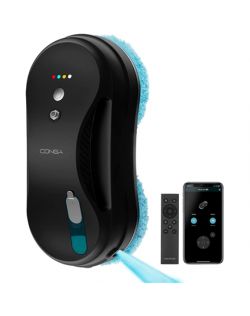 Cecotec Window Cleaning Robot | Conga Windroid 890 SprayWater Smart Connected T | Corded | Black