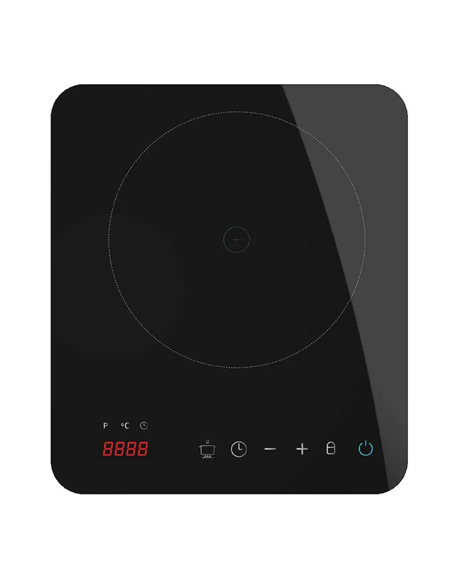 Cecotec Full Magma Single | Number of burners/cooking zones 1 | Touch | Black | Induction