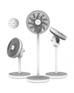 Cecotec EnergySilence 2600 Sunflower Portable | Stand Fan | Diameter 33 cm | Number of speeds 12 | Oscillation | 22 W | Remote c