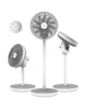 Cecotec EnergySilence 2600 Sunflower Portable | Stand Fan | Diameter 33 cm | Number of speeds 12 | Oscillation | 22 W | Remote control