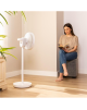 Cecotec EnergySilence 2600 Sunflower Portable | Stand Fan | Diameter 33 cm | Number of speeds 12 | Oscillation | 22 W | Remote c