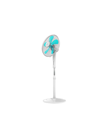 Cecotec EnergySilence 530 Power Connected | Stand Fan | White | Diameter 40 cm | Number of speeds 3 | Oscillation | 50 W | Remot