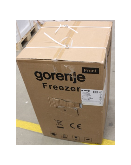 SALE OUT. Gorenje F492PW Freezer, E, Upright, Free standig, Net capacity 82 L, White | Gorenje Freezer | F492PW | Energy efficie