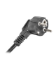Lanberg Power Distribution Unit (PDU) 10" 1U 16A 2m 3x French Outlets | PDU-03E-0200-BK
