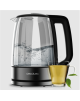 Cecotec Kettle | ThermoSense 340 Clear | Electric | 2200 W | 1.7 L | Glass | 360° rotational base | Clear