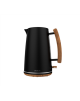 Cecotec Kettle | ThermoSense 400 | Electric | 3000 W | 1.7 L | Stainless steel/BPA | 360° rotational base | Black Woody
