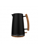Cecotec Kettle | ThermoSense 400 | Electric | 3000 W | 1.7 L | Stainless steel/BPA | 360° rotational base | Black Woody