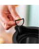 Cecotec Kettle | ThermoSense 400 | Electric | 3000 W | 1.7 L | Stainless steel/BPA | 360° rotational base | Black Woody