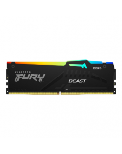 Kingston KF560C36BBE2A-32 32GB 6000MT/s DDR5 CL36 DIMM FURY Beast RGB BLK