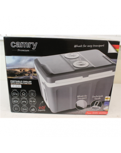 SALE OUT. Camry CR 8061 Portable Cooler, 45L, A++, 35dB, 75kWh/annum, COOL-WARM switch, Power supply AC 230V, Power supply DC 12