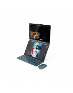 Lenovo Yoga Book 9 14IAH10 | Tidal Teal | 2x14 " | OLED | Touchscreen | 2.8K WQXGA+ | 2880 x 1800 pixels | Intel Core Ultra 7 | 