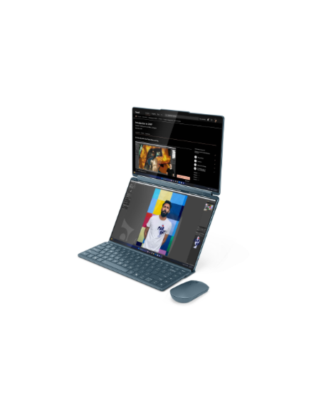 Lenovo Yoga Book 9 14IAH10 | Tidal Teal | 2x14 " | OLED | Touchscreen | 2.8K WQXGA+ | 2880 x 1800 pixels | Intel Core Ultra 7 | 
