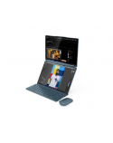 Lenovo Yoga Book 9 14IAH10 | Tidal Teal | 2x14 " | OLED | Touchscreen | 2.8K WQXGA+ | 2880 x 1800 pixels | Intel Core Ultra 7 | 255H | 32 GB | Soldered LPDDR5x | Solid-state drive capacity 1000 GB | Intel Arc 140T GPU | Windows 11 Pro | 802.11be | Bluetooth version 5.4 | Keyboard language English | Keyboard backlit | Warranty 24 month(s) | Battery warranty 12 month(s)