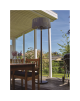 TunaBone Electric Standing Patio Heater, Double clear halogen heating lamps | TB1821SH-01 | Patio heater | 2100 W | Black