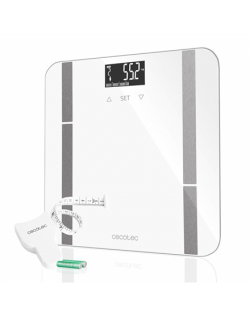 Cecotec Smart Bathroom Scale | Surface Precision 9400 Full Healthy | Maximum weight (capacity) 180 kg | Accuracy 100 g | White