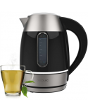 Cecotec Kettle | Thermosense 400 VisionLight | Electric | 2200 W | 1.7 L | Stainless steel | 360° rotational base | Black/Stainless steel