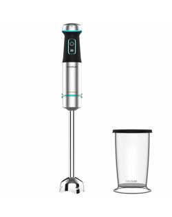 Cecotec Hand Blender | Power TitanBlack 1200 XL | Hand Blender | 1200 W | Number of speeds Adjustable | Turbo mode | Stainless s