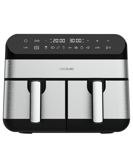 Cecotec Air Fryer | Cecofry Advance 9000 Inox | Power 2800 W | Capacity 9 L