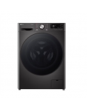 LG Washing Machine with Dryer | F4DR711S2BA | Energy efficiency class A/D | Front loading | Washing capacity 11 kg | 1400 RPM | Depth 57 cm | Width 60 cm | Display | TFT | Drying system | Drying capacity 6 kg | Steam function | Direct drive | Wi-Fi | Black