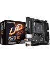 Gigabyte A520I AC Processor family AMD, Processor socket AM4, DDR4 DIMM, Memory slots 2, Number of SATA connectors 4 x SATA 6Gb/s connectors, Chipset AMD A, Mini-ITX