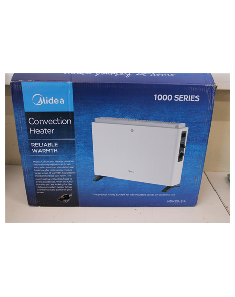 SALE OUT. Midea NDK20-21A Convection Heater, White | Midea | Heater | NDK20-21A | Convection Heater | 2000 W | Suitable for room