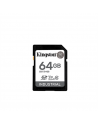 Kingston | Memory Card | SDIT/64GB | 64 GB | SD | Flash memory class Class 10, UHS-I, U3, V30, A1