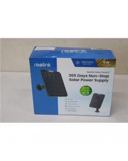 SALE OUT. Reolink SP2-C 6W Solar Panel, Camouflage | Reolink Solar Panel | SP2-C | 24 month(s) | 6W Camouflage | DAMAGED PACKAGI
