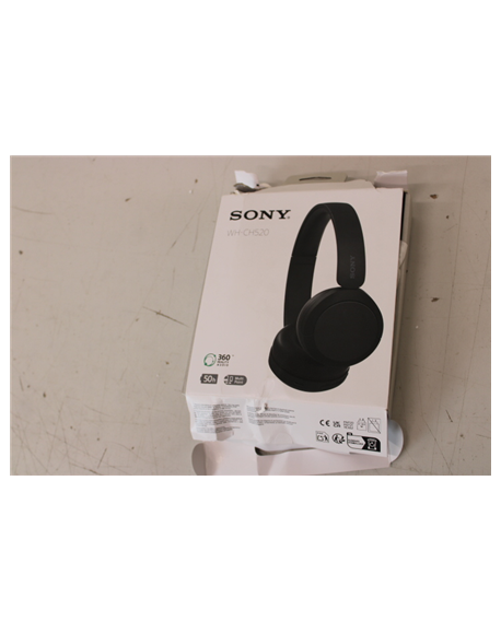 SALE OUT. Sony WH-CH520 Wireless Headphones, Black | Sony Wireless Headphones | WH-CH520 | Wireless | On-Ear | Microphone | DAMA