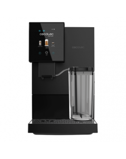 Cecotec Coffee Maker | Cremmaet Compactccino Connected | Pump pressure 19 bar | Built-in milk frother | Super-automatic | Black