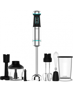 Cecotec Hand Blender | Power TitanBlack 1200 XL PerfectCream&Crush | Hand Blender | 1200 W | Number of speeds Adjustable | Turbo
