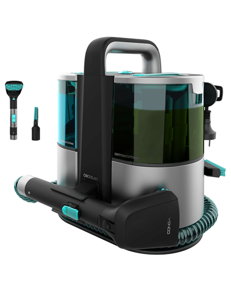 Cecotec Upholstery Cleaner | Conga 4000 Carpet&Spot Clean | Corded operating | 400 W | Operating radius 5 m | Black