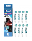 Oral-B Replaceable toothbrush heads | Kids Star Wars | Heads | For kids | Number of brush heads included 8