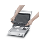 Caso Double Contact Grill | SteakChef | Contact grill | 2000 W | Stainless Steel