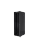 Lanberg Rack cabinet 19" free-standing 42U/600x1000 (flat pack) with glass door lCD V2, black | Lanberg