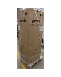 SALE OUT. Gorenje RK416EPS4 Refrigerator, E, Free standing, Combi, Height 161,3 cm, Net Fridge 159 L, Bottom Freezer 71 L, Grey 