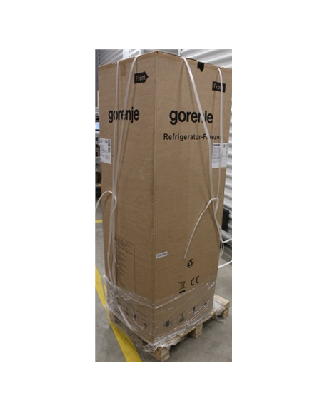 SALE OUT. Gorenje RK416EPS4 Refrigerator, E, Free standing, Combi, Height 161,3 cm, Net Fridge 159 L, Bottom Freezer 71 L, Grey 
