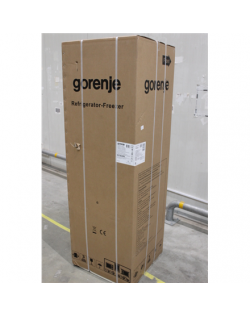 SALE OUT. Gorenje N619EAW4 Refrigerator, E, Free standing, Bottom freezer, Height 186 cm, Net capacity 207 L, Net Freezer 97 L, 