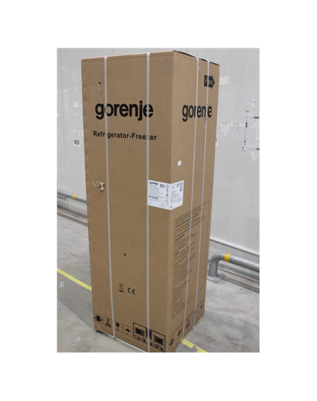 SALE OUT. Gorenje N619EAW4 Refrigerator, E, Free standing, Bottom freezer, Height 186 cm, Net capacity 207 L, Net Freezer 97 L, 