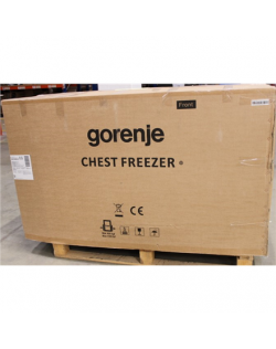 SALE OUT. Gorenje Freezer FH43EAW, Energy efficiency class E, Chest, Free standing, Height 85.8 cm, Total net capacity 440 L, Wh