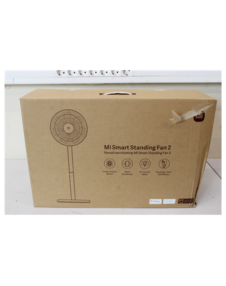 SALE OUT. Xiaomi Mi Smart Standing Fan 2 EU | Xiaomi Mi Smart Standing Fan | 2 | Stand Fan | DAMAGED PACKAGING | White | Oscilla