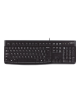 LOGITECH K120 Corded Keyboard black USB (US) | Logitech