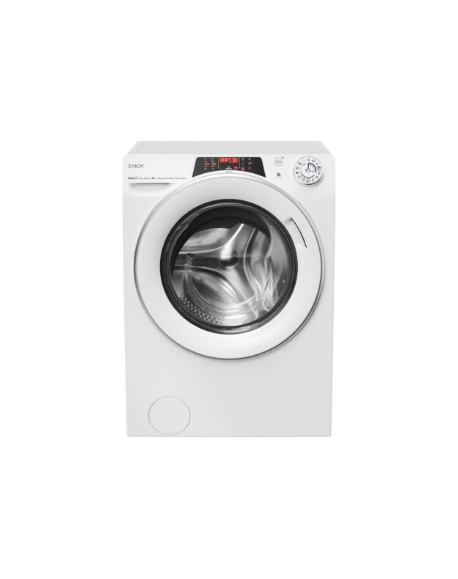 Candy Washing Machine with Dryer | ROW 4856DWMS7-S | Energy efficiency class A/D | Front loading | Washing capacity 8 kg | 1400 