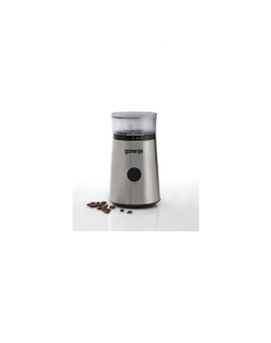 Gorenje Coffee grinder SMK150E 150 W, Coffee beans capacity 60 g, Lid safety switch, Stainless steel