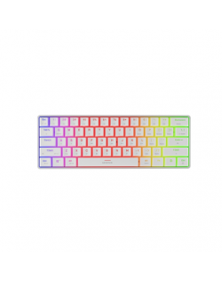 Genesis THOR 660 G2 | Gaming keyboard | Wireless/Wired | US | White | 2.4 GHz, Bluetooth, USB | Linear