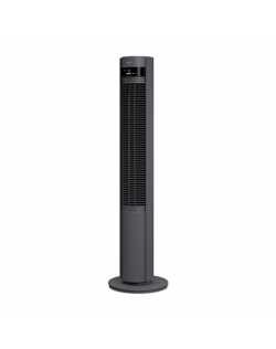 Duux Fan | Elevate | Tower Fan | Gray | Diameter 29 cm | Number of speeds 12 | Oscillation | 4-40 W